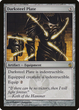 Darksteel Plate (104) [Mirrodin Besieged]