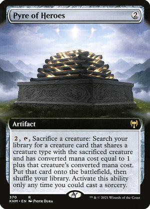Pyre of Heroes (370) [Kaldheim] [Extended Art]