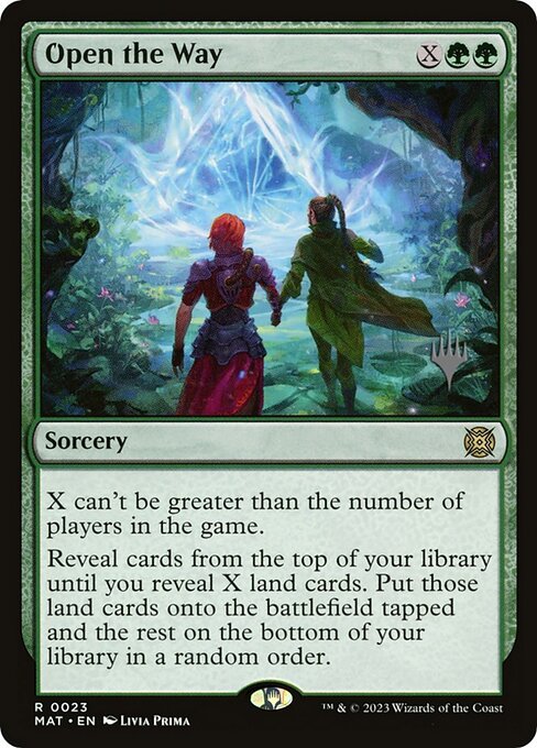 Open the Way (23p) [March of the Machine: The Aftermath Promos]