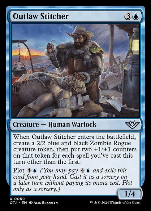 Outlaw Stitcher (59) [Outlaws of Thunder Junction]