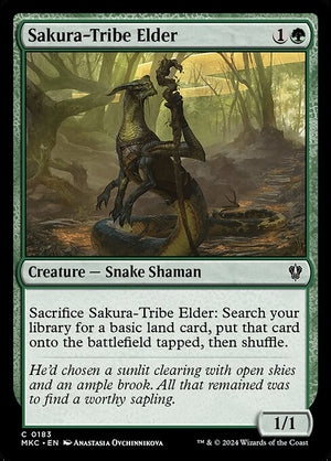 Sakura-Tribe Elder (183) [Murders at Karlov Manor Commander]