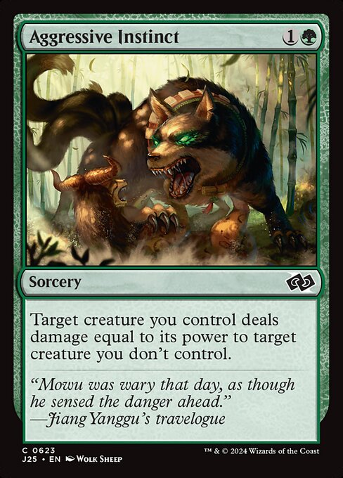 Aggressive Instinct (623) [Foundations Jumpstart]