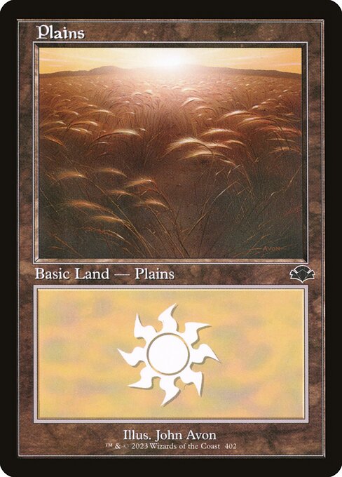 Plains (402) [Dominaria Remastered]
