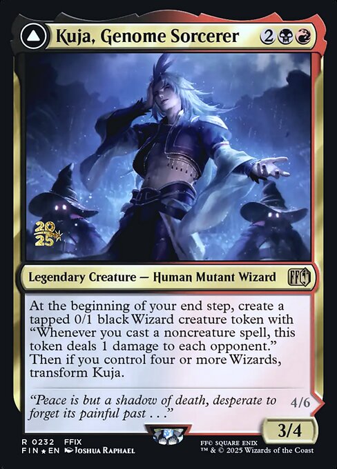 Kuja, Genome Sorcerer // Trance Kuja, Fate Defied (232s) [Final Fantasy Promos]
