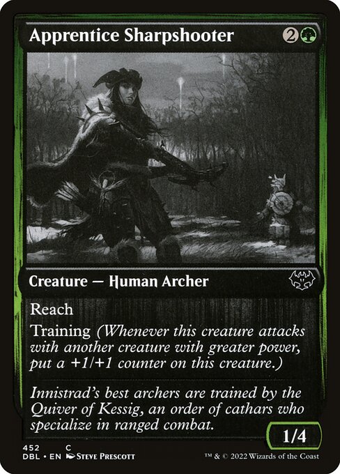 Apprentice Sharpshooter (452) [Innistrad: Double Feature]