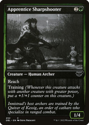 Apprentice Sharpshooter (452) [Innistrad: Double Feature]