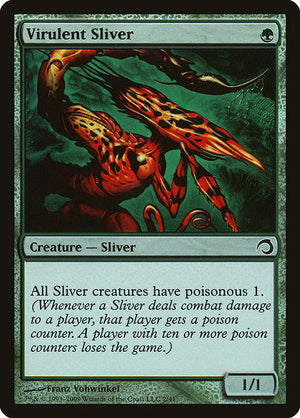 Virulent Sliver (2) [Premium Deck Series: Slivers]