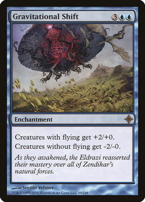 Gravitational Shift (69) [Rise of the Eldrazi]