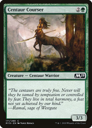 Centaur Courser (171) [Core Set 2019]