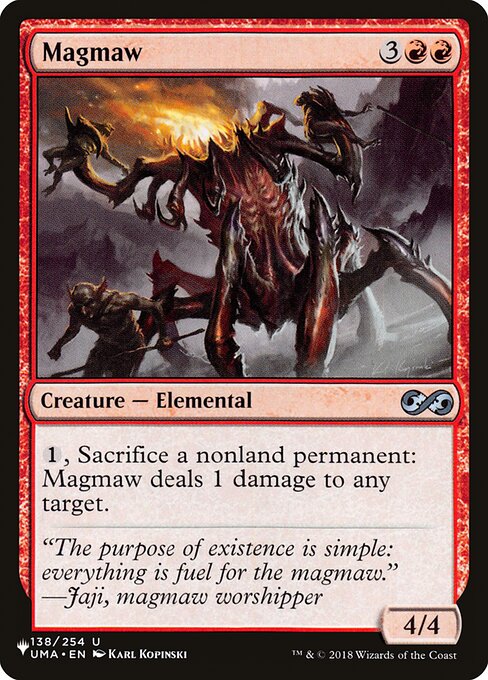 Magmaw (UMA-138) [The List]