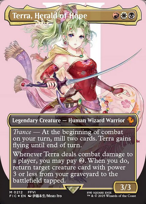 Terra, Herald of Hope (212) [Final Fantasy Commander]