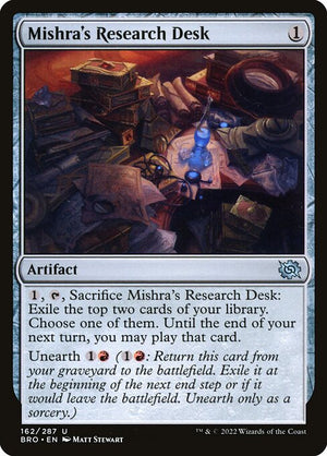 Mishra's Research Desk (162) [The Brothers' War]