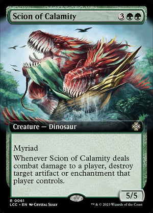 Scion of Calamity (61) [The Lost Caverns of Ixalan Commander] [Extended Art]