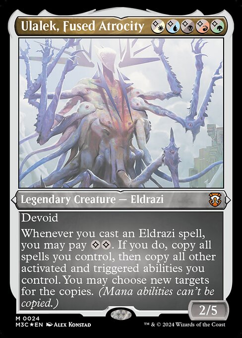 Ulalek, Fused Atrocity (24) [Modern Horizons 3 Commander]