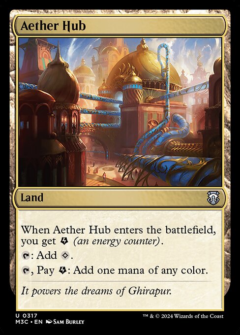 Aether Hub (317) [Modern Horizons 3 Commander]