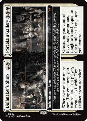 Dollmaker's Shop // Porcelain Gallery (4p) [Duskmourn: House of Horror Promos]