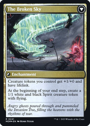 Invasion of Tolvada // The Broken Sky (241s) [March of the Machine Promos] Reverse