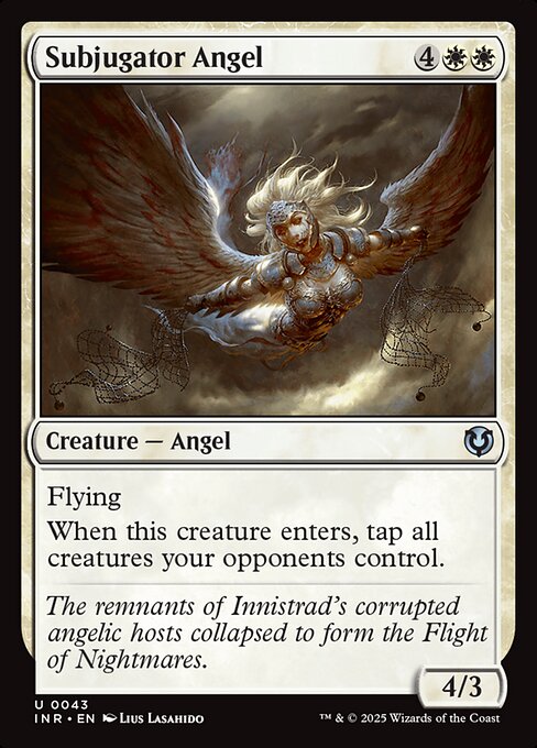 Subjugator Angel (43) [Innistrad Remastered]