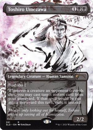 Toshiro Umezawa (261) [Secret Lair Drop] [Borderless]