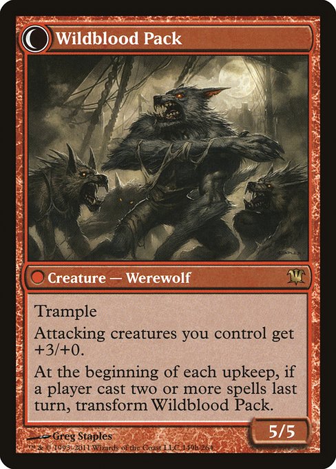 Instigator Gang // Wildblood Pack (149) [Innistrad] Reverse