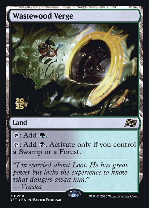 Wastewood Verge (268s) [Aetherdrift Promos]