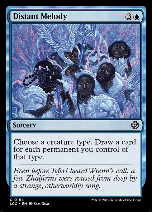Distant Melody (154) [The Lost Caverns of Ixalan Commander]