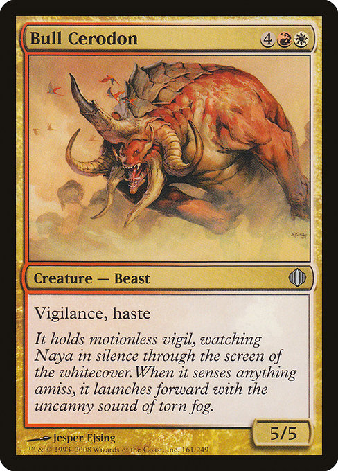 Bull Cerodon (161) [Shards of Alara]