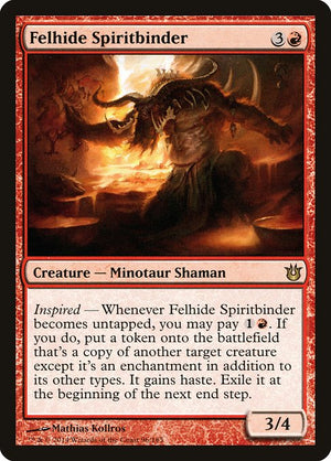 Felhide Spiritbinder (96) [Born of the Gods]