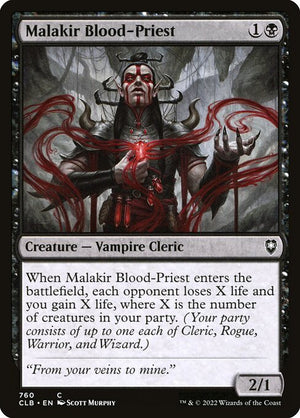 Malakir Blood-Priest (760) [Commander Legends: Battle for Baldur's Gate]