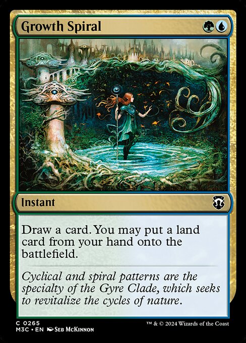 Growth Spiral (265) [Modern Horizons 3 Commander]