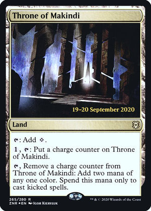 Throne of Makindi (265s) [Zendikar Rising Promos]