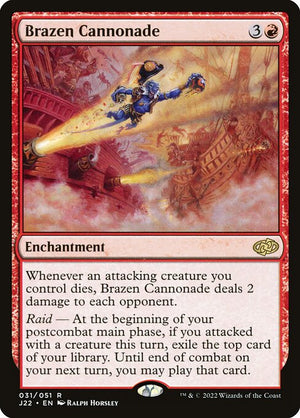 Brazen Cannonade (31) [Jumpstart 2022]