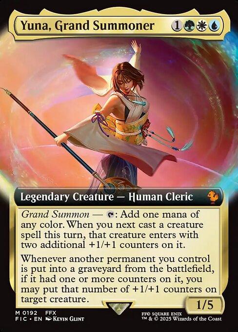 Yuna, Grand Summoner (192) [Final Fantasy Commander]
