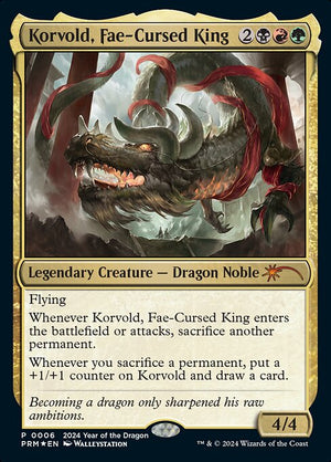 Korvold, Fae-Cursed King (6) [Year of the Dragon 2024]