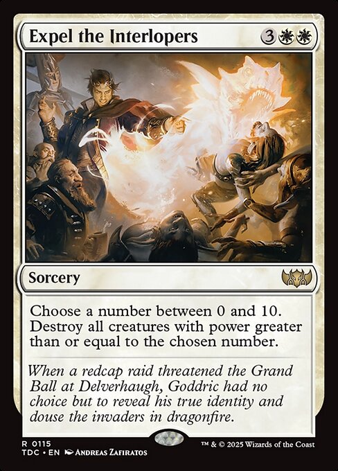 Expel the Interlopers (115) [Tarkir: Dragonstorm Commander]
