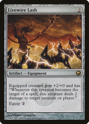 Livewire Lash (172) [Scars of Mirrodin]
