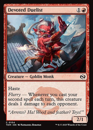 Devoted Duelist (104) [Tarkir: Dragonstorm]