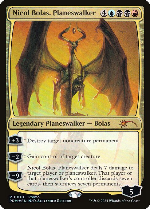 Nicol Bolas, Planeswalker (2025-10) [Media and Collaboration Promos]