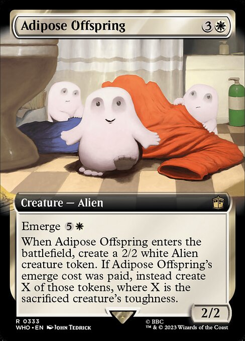 Adipose Offspring (333) [Doctor Who] [Extended Art]