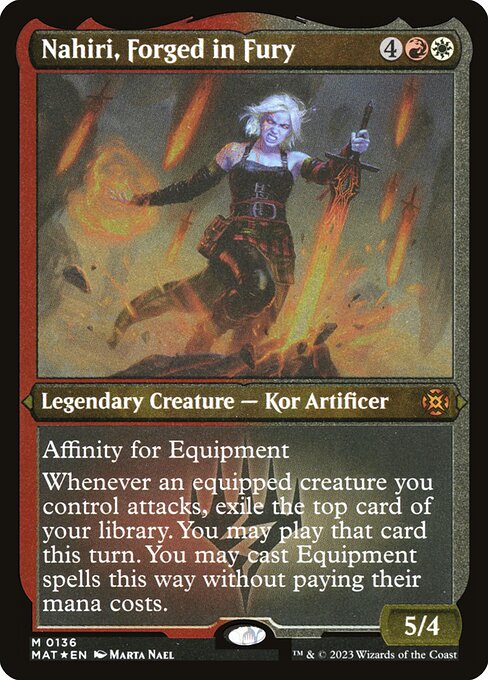 Nahiri, Forged in Fury (136) [March of the Machine: The Aftermath]