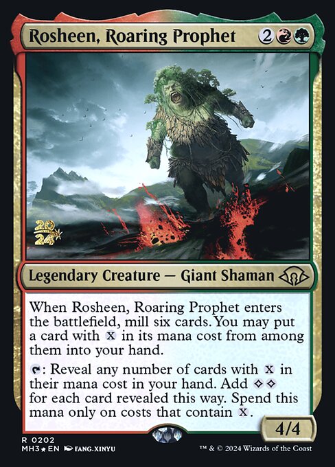 Rosheen, Roaring Prophet (202s) [Modern Horizons 3 Promos]