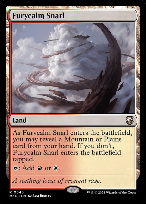 Furycalm Snarl (345) [Modern Horizons 3 Commander]