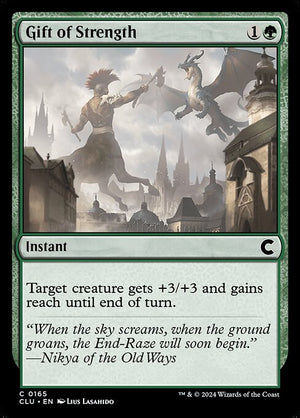 Gift of Strength (165) [Ravnica: Clue Edition]