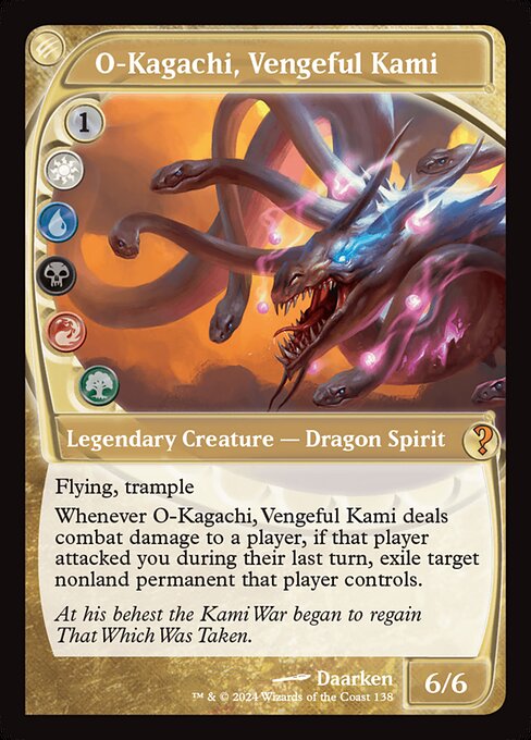 O-Kagachi, Vengeful Kami (138) [Mystery Booster 2]