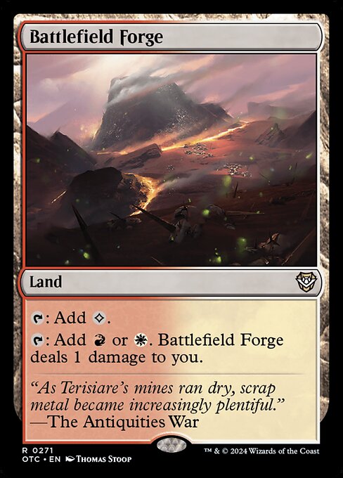 Battlefield Forge (271) [Outlaws of Thunder Junction Commander]