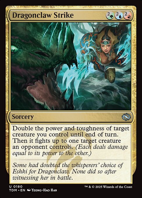 Dragonclaw Strike (180) [Tarkir: Dragonstorm]