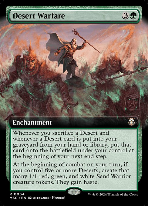 Desert Warfare (64) [Modern Horizons 3 Commander]