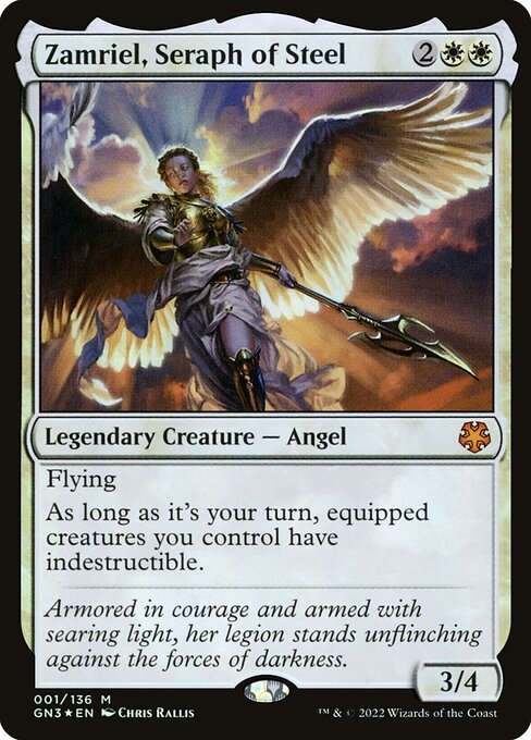 Zamriel, Seraph of Steel (1) [Game Night: Free-for-All]