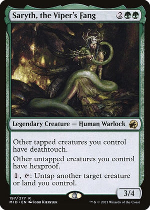 Saryth, the Viper's Fang (197) [Innistrad: Midnight Hunt]