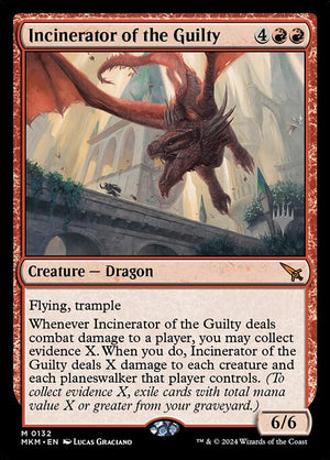 Incinerator of the Guilty (132p) [Murders at Karlov Manor Promos]